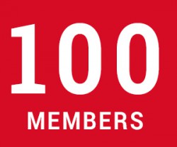 image of 100 members