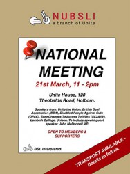 national meeting poster