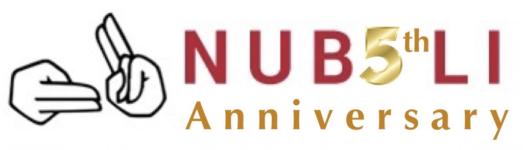 NUBSLI 5th anniversary logo